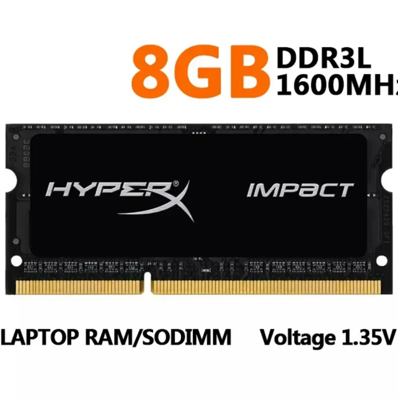 emoria RAM Laptop DDR3 8 GB Kingston Hyper Gaming a 1600hz