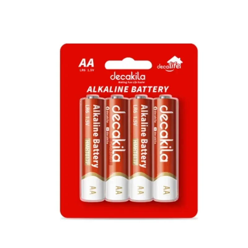  Estuche de 4 pilas AA Decakila  -