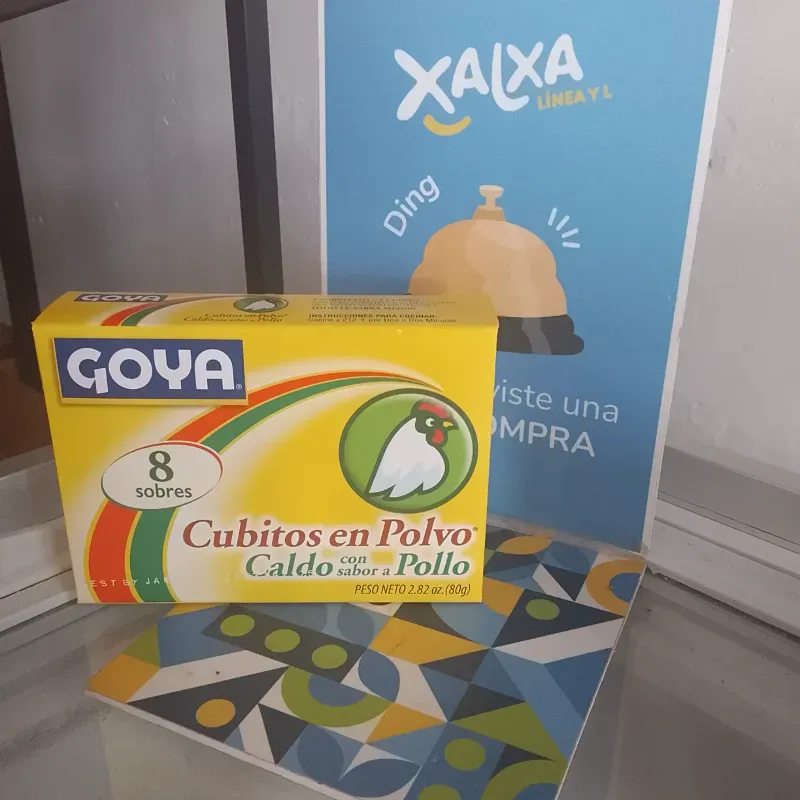 Goya Cubitos en Polvo Caldo de Pollo