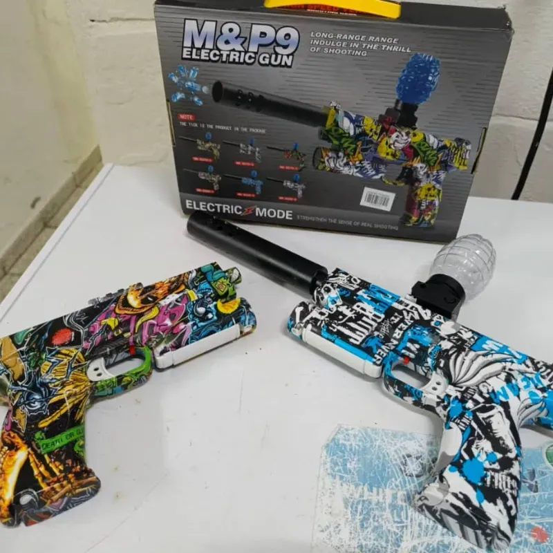 Juguetes (Pistola de pelotas de silicona )