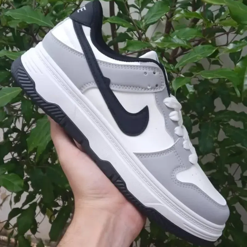 Nike gris y negro