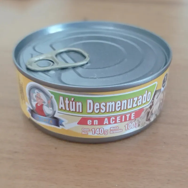 Atún desmenuzado en aceite 140g