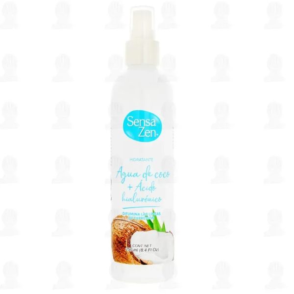 Tónico facial Agua de Coco  + Ácido Hialurónico