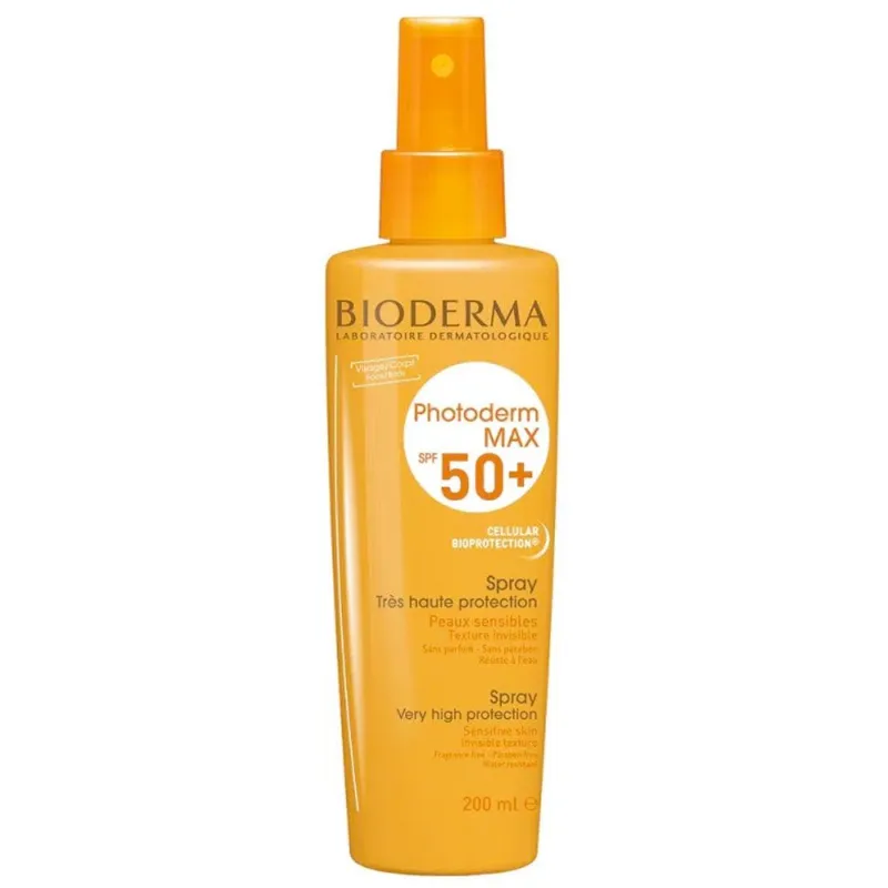 Protector Solar  Facial y Corporal en Spray Bioderma SPF 50+