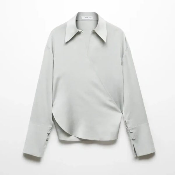 Blusa cruzada lazada MNG