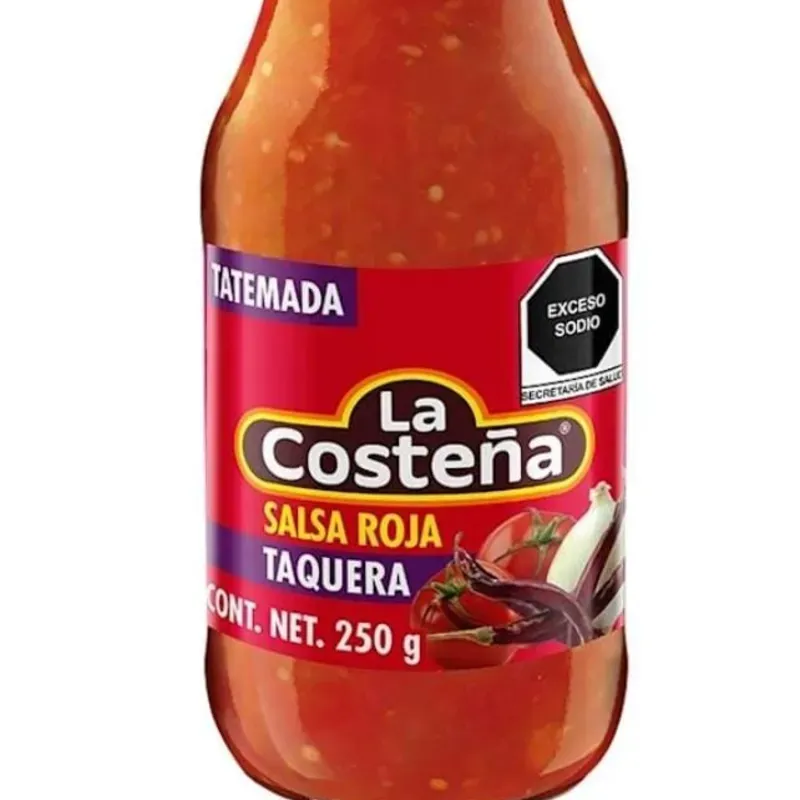 Salsa Roja Taquera La Costeña