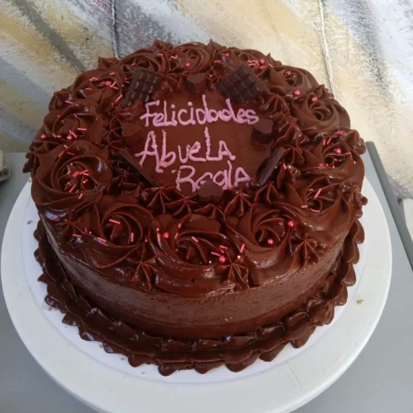 Cake redondo de crema