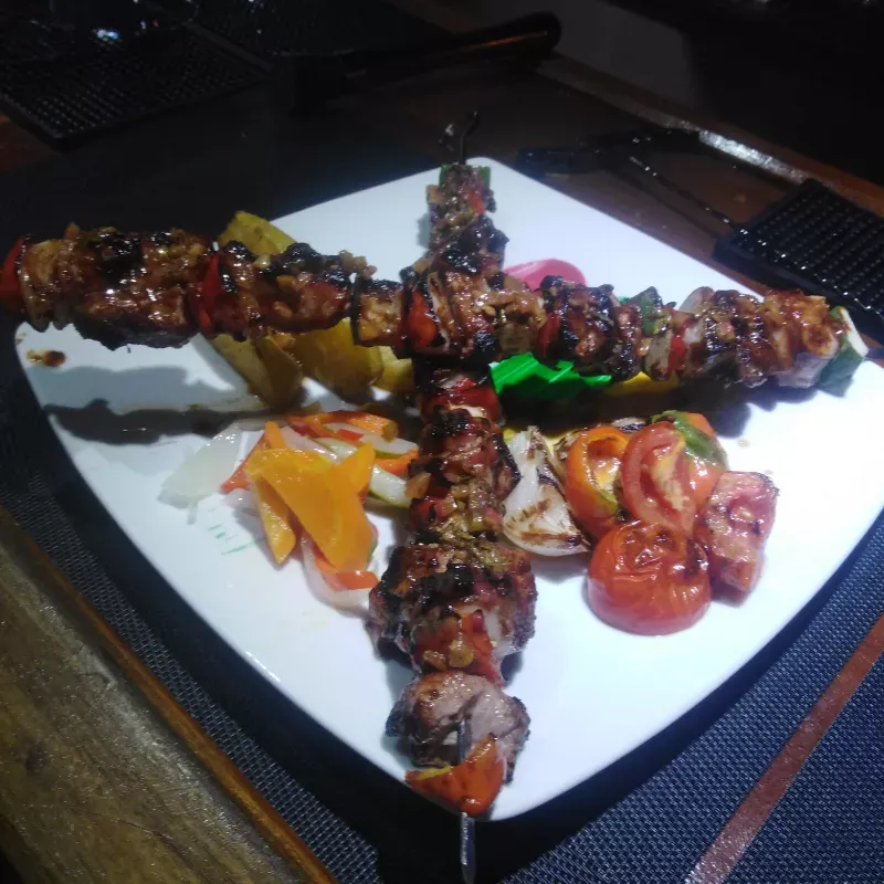 Brochetas de Cerdo