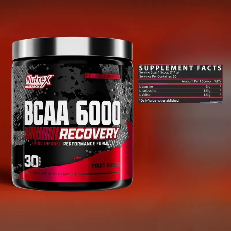BCAA 6000 de NUTREX 30 serv