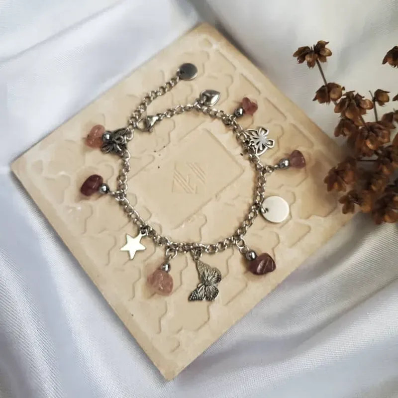 Manilla ALMA Cuarzo Fresa