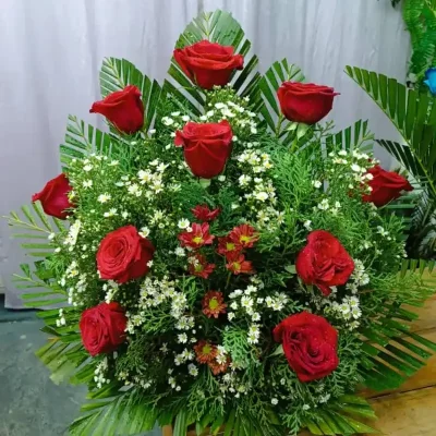 Arreglo de 10 flores