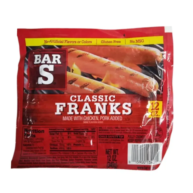 SALCHICHAS DE POLLO 340g (8 Unidades)