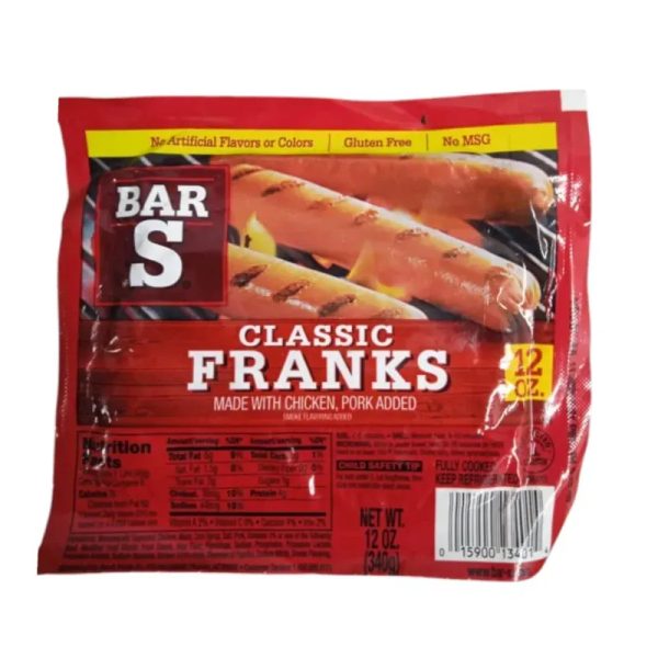 SALCHICHAS DE POLLO 340g (8 Unidades)
