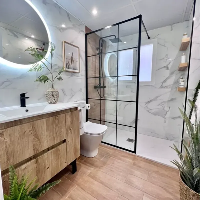 Mampara de Ducha 2.00m x 80cm