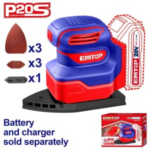 Lijadora de mano inalámbrica