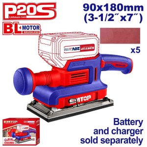 Lijadora de acabado inalámbrica