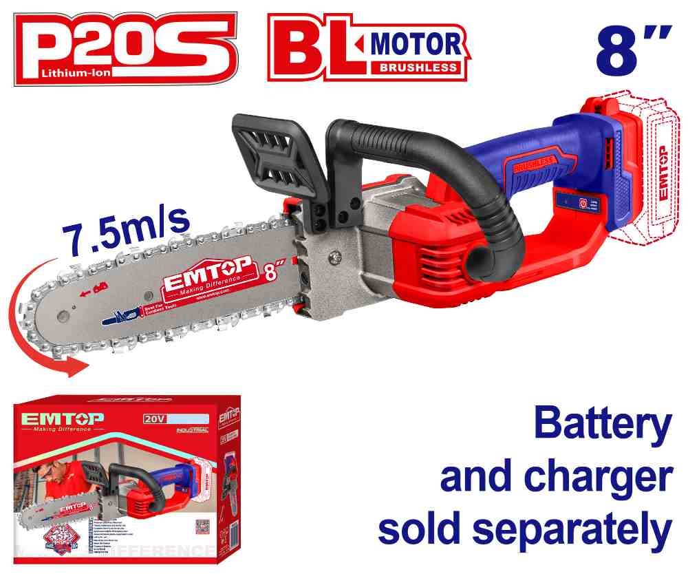 Sierra de cadena inalámbrica