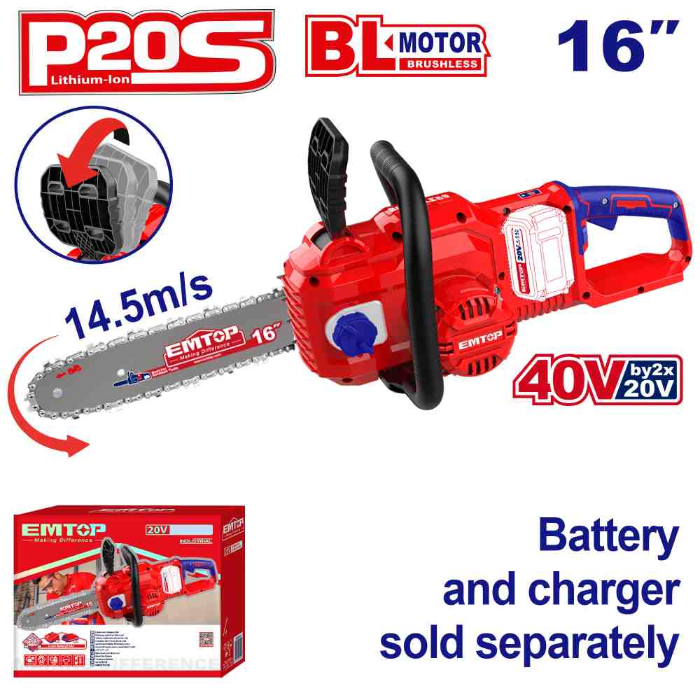 Sierra de cadena inalámbrica