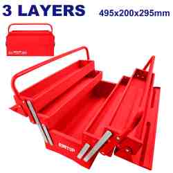 Caja de herramientas de 3 niveles