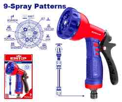 Boquilla de pulverización plástica