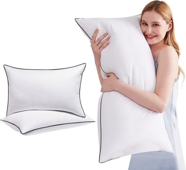 PAquete de 2 almohadas hoteleras Alta Calidad king size.