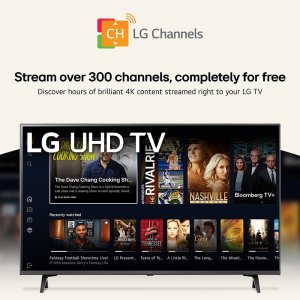 LG 43" 4K UHD Smart TV 2160p webOS, 43UQ7070ZUD