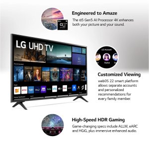 SMART TV LG 75” 4K UHD