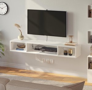 Multimueble Moderno flotante + luces led