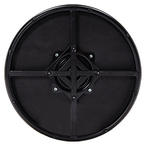 Butaca Roxy, giratoria tapizada con brazo redondo moderno, giratorio de 360 grados.