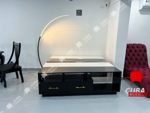 Multimueble de catálogo negro