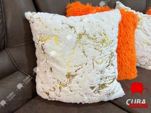 Brasileño Moderno Esquinero en polipiel carmelita