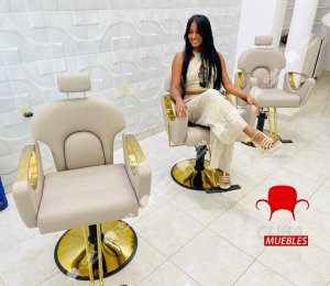 Sillón de lujo para Estilista.