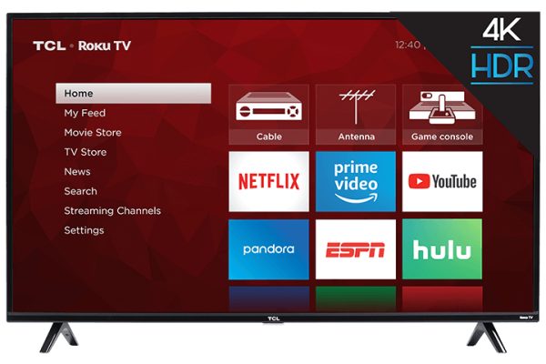 TV TCL 55" 4K HDR
