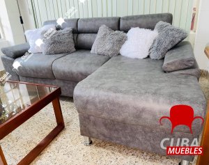 Andrea Tiny - en polipiel gris oscuro