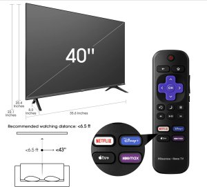 Smart tv HISENSE 40"