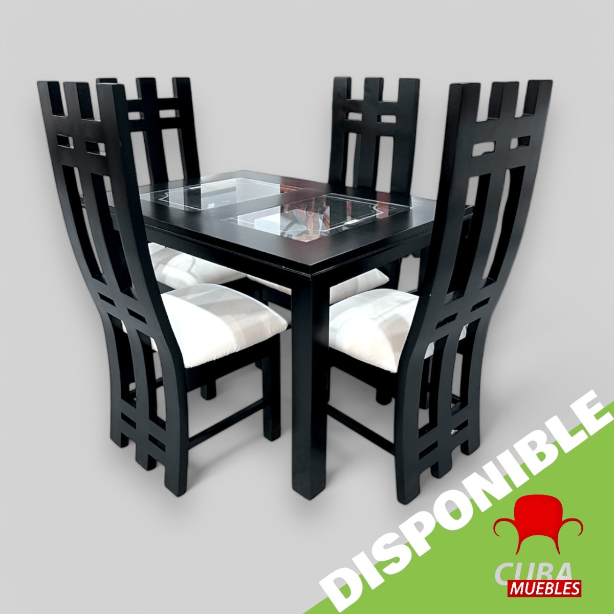 Juego de comedor TORRES 4 sillas