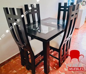 Juego de comedor TORRES 4 sillas