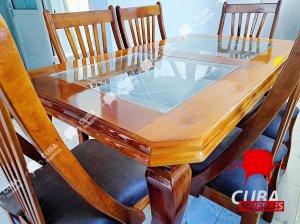 Comedor Tropical 6 sillas Natural