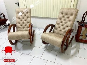 Sillones Chéster Polipiel Beige