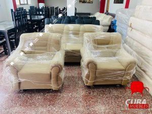 Brasileño Mini flexy vinil beige cafe