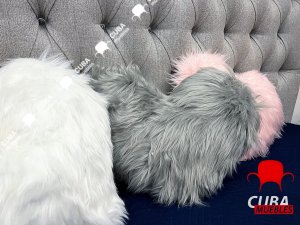 Cojines Decorativos de Corazón.