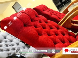 Sillones Chéster Rojos