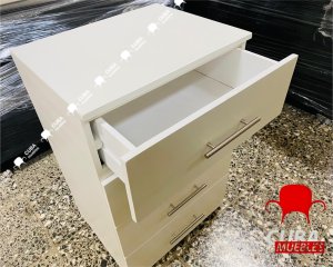 Gavetero Minimalista 4 Gavetas en Blanco