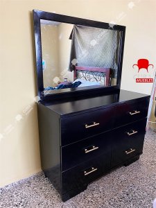 Cómoda minimalista 6 gavetas