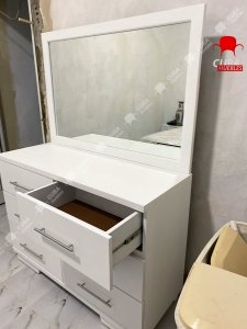 Cómoda 6 gavetas con espejo