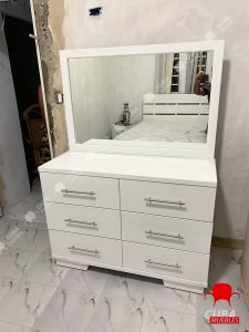 Cómoda 6 gavetas con espejo