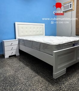 Cama Virgin Camera Blanca