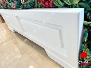 Cama Virgin Queen Size Blanca