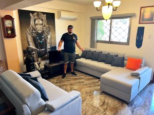 Chaise Longue Andrea Tiny + sofá 2 plazas