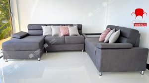 Chaise Longue Andrea con mesita esquinera.